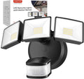 OREiN Motion Sensor Outdoor Flood Light 42W 6500LM, Super Bright LED Security Light, Dusk to Dawn/Auto/Manual Modes, IP65 Waterproof Hardwired Floodlight for Yard, Garage, Porch, Driveway