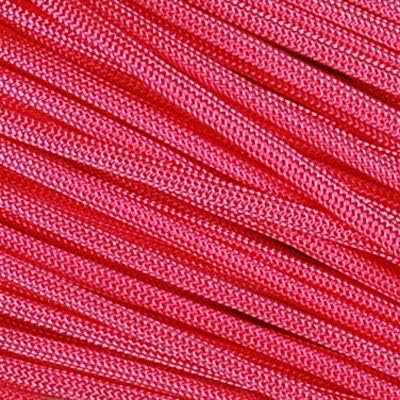 The Paracord Store | Type III 550 Paracord - 50 FT Hank, Salmon Pink | Heavy Duty 7 Strand Tactical Paracord - USA Made Nylon Outdoor Parachute Cord for Camping, Fishing & More - Survival Cord