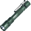 ACEBEAM TAC 2AA EDC Tactical Dual Modes Flashlight Rechargeable, 1600 High Lumens Flashlight, Dual Switch Pocket LED Flashlight, Super Bright Small Flash Light for Emergency, Camping, Home