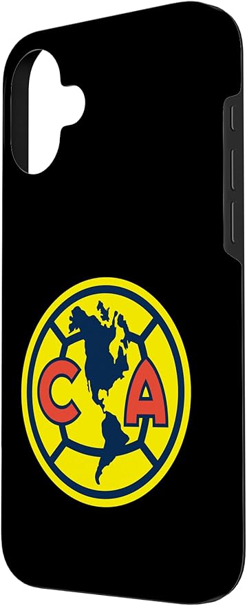 Club America Classic Crest Circle with Americas Map Case for iPhone 16 Plus
