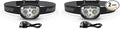 Energizer PRO-400 Headlamp Rechargeable, IPX4 Water Resistant Rechargeable Headlamp, Ultra Bright Multiple Light Modes Head Lamp, Camping, Running, Outdoors, Emergency Light, USB Included (Pack of 2)