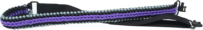 Extra Wide Gun Sling Paracord 550 Adjustable w/Swivels (Multiple Color Options)