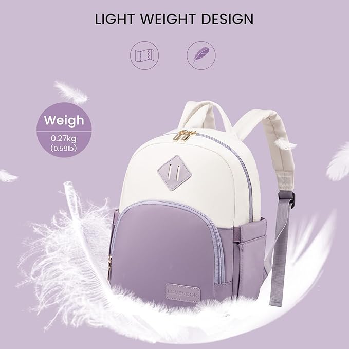 LOVEVOOK Mini Backpack for Women Light Weight Small Waterproof Backpack Purses Daily Backpack… | Light Weight