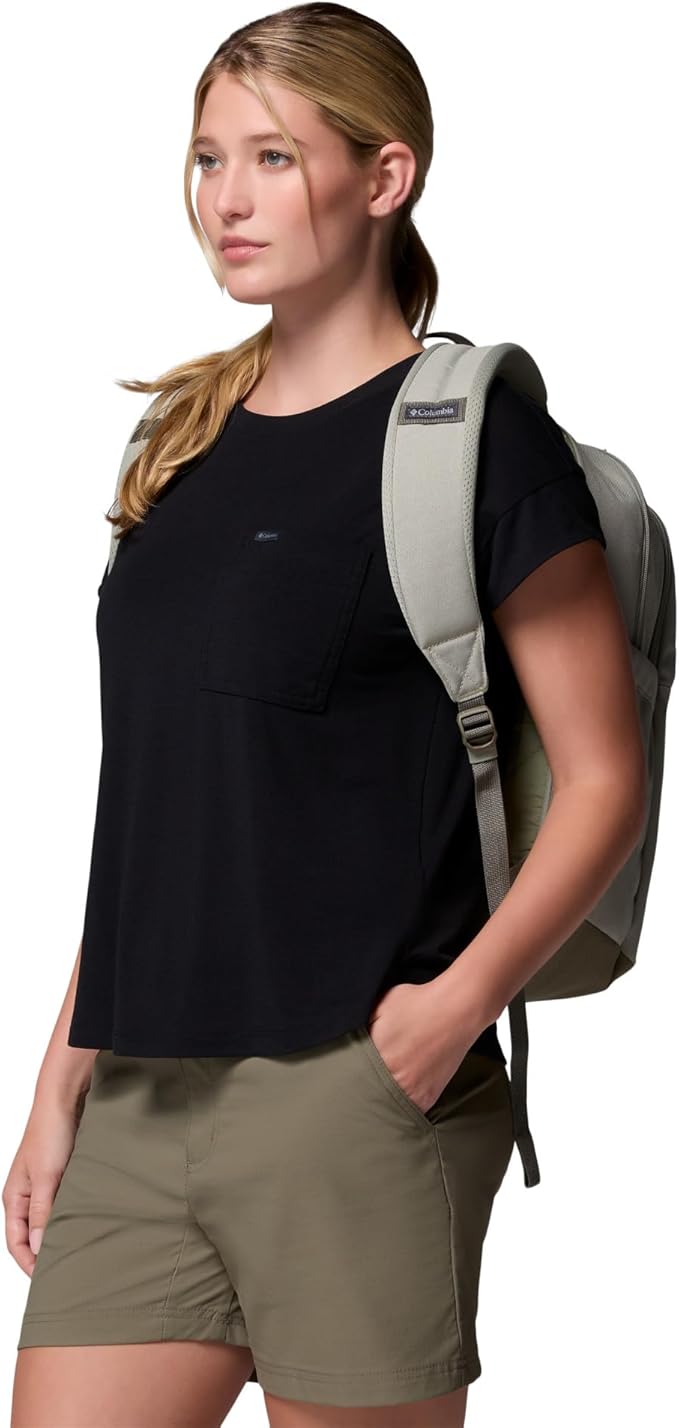 Columbia Unisex Buxton 26L Backpack, Safari/Stone Green, One Size
