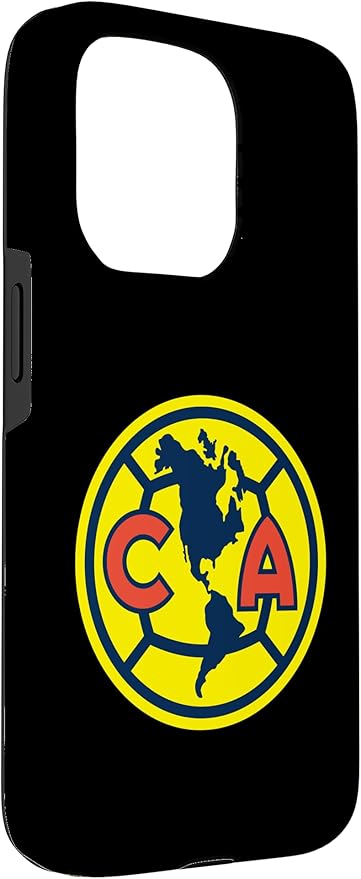 Club America Classic Crest Circle with Americas Map Case for iPhone 15 Pro