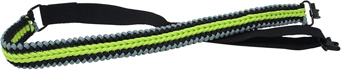 Extra Wide Gun Sling Paracord 550 Adjustable w/Swivels (Multiple Color Options)