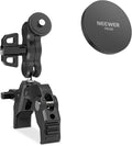 NEEWER Magnetic Phone Mount with Super Clamp, Adjustable Metal Holder with 1/4" Screw & Ball Heads Magic Arm Compatible with MagSafe iPhone for Pole, Tripod, Mic Stand, Desk, Gym Equipment, PA150