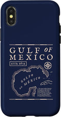 Gulf of Mexico 1672 Historic Map Case for iPhone X/XS