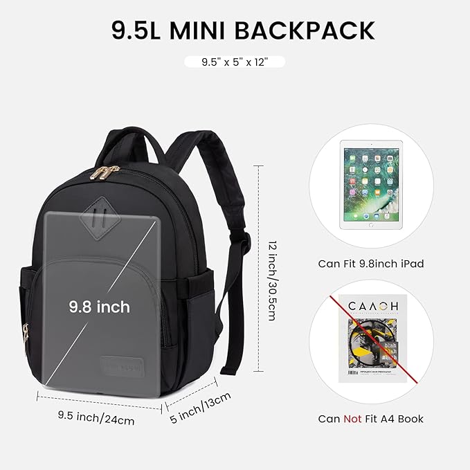 LOVEVOOK Mini Backpack for Women Light Weight Small Waterproof Backpack Purses Daily Backpack… | Light Weight