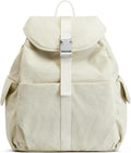 G4Free Small Backpack for Women, Nylon Casual Daypack for Work Travel Campus, Beige