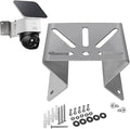 WiTi Stainless Steel Exterior Outside Wall Corner Mount for PTZ Camera,Solid Holder Bracket for a Wider View Angle 270°, Installing CCTV Surveillance Camera System Adapter Small Size