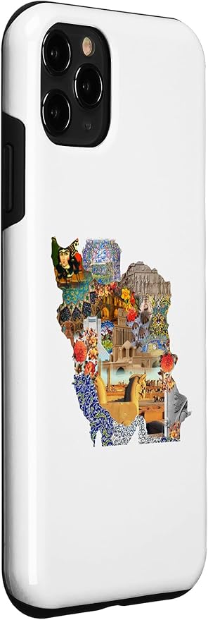 Map of Persian empire, Iran Map Case for iPhone 11 Pro