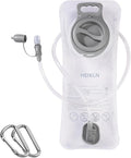 HEIKLN Hydration Bladder 1.5L-2L-2.5L-3L,Leak Proof Water Reservoir, BPA Free Military Water Storage Bladder Bag Hydration Pack Replacement Easy Clean for Bicycling Hiking Camping Hunting Running