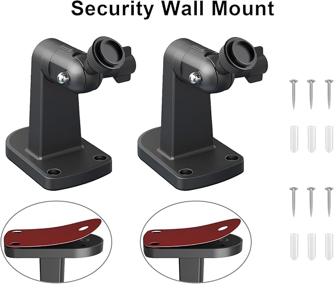 2 Pack 360 Degree Adjustable Adhesive Mount for All-New Blink Outdoor (4th Gen,3rd Gen) Blink XT / XT2, Blink Mini Camera Mounting Bracket, Wall Mount