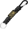Short Keychain Lanyard for Keys for Men, Heavy Duty Braided Clip Paracord Keychain for Wallets, Keys, Whistle，Outdoor Activities [Short]