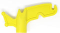 JSP Manufacturing Multi-Purpose Plastic Utility Hook Screw On Pole Attachment (Pole NOT Included) - Hang Christmas Lights, Bird feeders, Sting Lights, Ropes, Boat Lines (1, Yellow)
