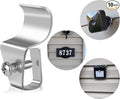 Antimbee Vinyl Siding Clips - 10 Pack Hangers, Upgrade No-Hole Outdoor Camera Mount for Blink, Arlo, Ring - No Damage, No Drilling, Weatherproof 304 Stainless Steel Home Siding Hooks
