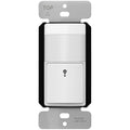 TOPGREENER PIR Motion Sensor Light Switch, Occupancy & Vacancy Motion Sensor Switch, 𝐎𝐩𝐞𝐫𝐚𝐛𝐥𝐞 𝐖𝐢𝐭𝐡𝐨𝐮𝐭 𝐆𝐫𝐨𝐮𝐧𝐝 𝐖𝐢𝐫𝐞, No Neutral Wire, Single Pole, TDOS5-HL-W, White