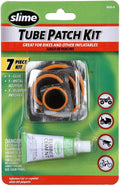Slime 1022-A Tube Rubber Patch Kit, for Bikes and Other Inflatables, Contains, 5 Patches, Scuffer and Glue