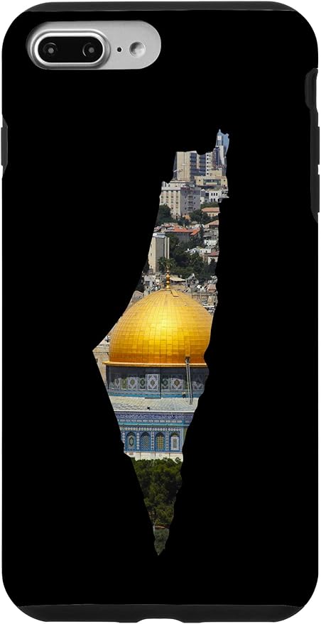 Palestinian Map Al Aqsa Jerusalem in Palestine Case for iPhone 7 Plus/8 Plus