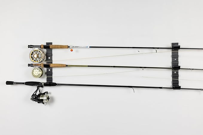 Modular Wall Storage System Rail — Garage Organizer for Fishing, Ski, Bike and Outdoor Gear | PETG, Made in USA