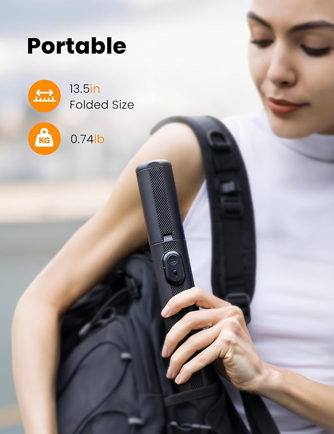 ANXRE 71" Phone Tripod, NT79 Extendable Selfie Stick with 1/4" Camera Mount for Cell Phone＆Camera, Phone Tripod Stand Holder with Remote Compatible with iPhone Android, Camera