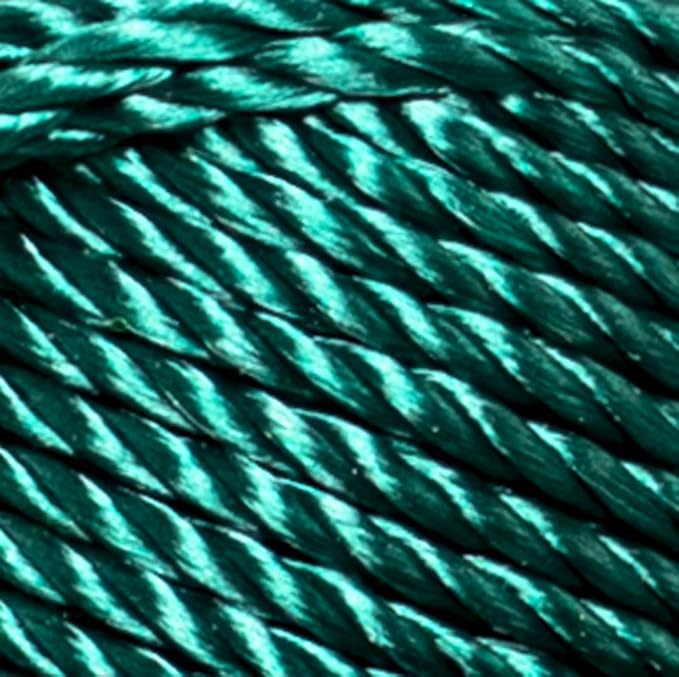 TEAM CATFISH Power Twine – Nylon Bank Line for Fishing, Bushcraft, Gardening, Home Improvement, Craft, Camping, Construction & More (#12 Line) 300 Feet, Green