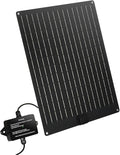 20W Solar Battery Maintainer & Trickle Charger, MPPT & Pulse Tech Solar Panel Kit, 12V Lead-Acid Battery Charger, Weatherproof for Car Boat Dump Trailer Outdoor Use