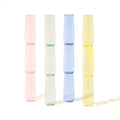 TOSSWARE POP 9oz Flute - Color Series SET OF 12, Premium Quality, Recyclable, Unbreakable & Crystal Clear Plastic Champagne Glasses