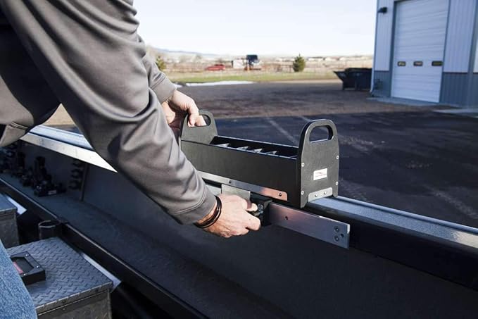 Sliding Rail System (SRS) 24" Flat Surface Mount Rail - Fishing Gear Storage and Railing