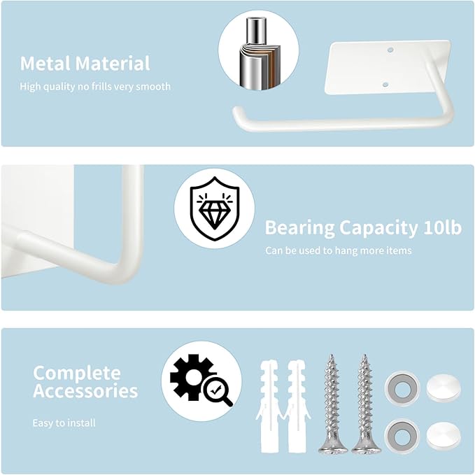 Hat Racks for Baseball Caps 4 Pack, Stainless Steel Adhesive Hat Hanger Hooks Holder for Wall, Multi-Purpose Strong Hook Organizer Can Hold More Than 40 Hats for Door/Closet
