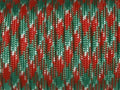 7 Strand Core 550lb Paracord Parachute Cord Lanyard Mil Spec Type III-100ft (Red+Green(47#))