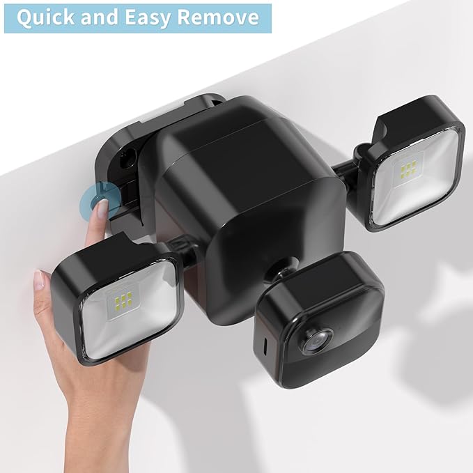Wall Bracket for Blink Outdoor 4 Floodlight Camera/Blink Out Door 3 Floodlight Cam,Perfectly Replacing The Original Wall Plate, Fearless of Wind and Rain, Suitable for Outdoor Use