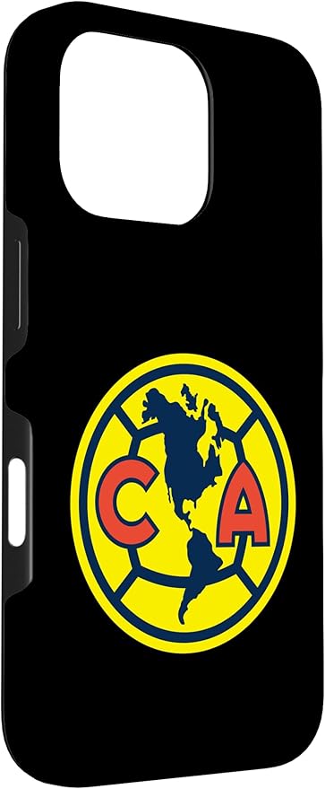 Club America Classic Crest Circle with Americas Map Case for iPhone 16 Pro
