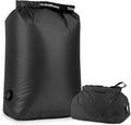 Travel Laundry Bag, Pump-Free Vacuum Compression Dirty Clothes Bag, Small Reusable Waterproof & Washable Laundry Bag, Wet and Dry Bag, Ideal for Suitcases, Road Trip Essentials (1 Pack) Black