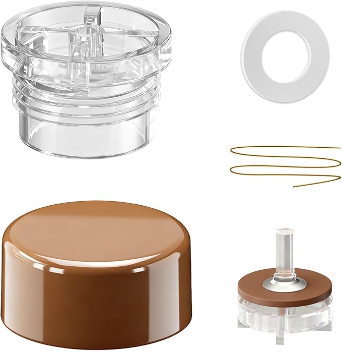 4 Pack Outdoor Faucet Vacuum Breaker Float Kit Compatible with Woodford Model 17 Replace# RK-17VB, Anti-Siphon Wall Faucet Repair, Wall Hydrant Vacuum Brake Valve Replacement Kit