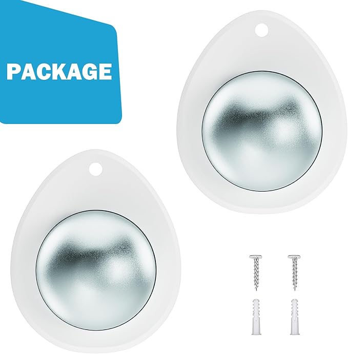 UYODM 2 Pack Metal Wall Mount Compatible with SimpliSafe Wireless Outdoor Security Camera,360° Adjustable Easy to Install and Remove, Camera Not Included (White)