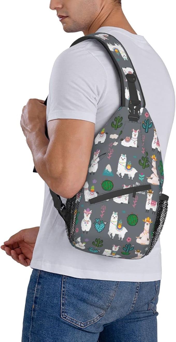 Sling Backpack For Men Hiking Daypack Crossbody Shoulder Bag Travel Chest Pack | Hiking, Travel