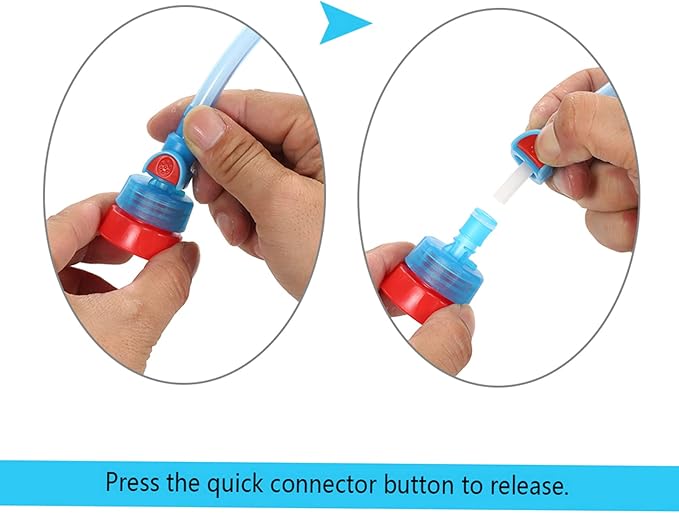 Hydration Drinking Tube - Hydration System Kit Hose Hydration Bladder Reservoir Pack Backpack System Hose Kit Water Bottle Tube Adjuster