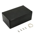LeMotech ABS Plastic Electrical Project Case Power Junction Box, Project Box Black 7.87 x 4.72 x 2.95 inch (200 x 120 x 75 mm)