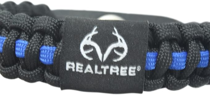 Realtree® Paracord Archery Bow Wrist Sling - 100% Full Grain Leather 550 Paracord