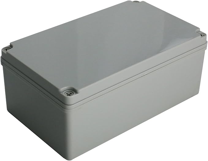 Ogrmar Plastic Dustproof IP65 Junction Box DIY Case Enclosure (10"x 6"x 4")