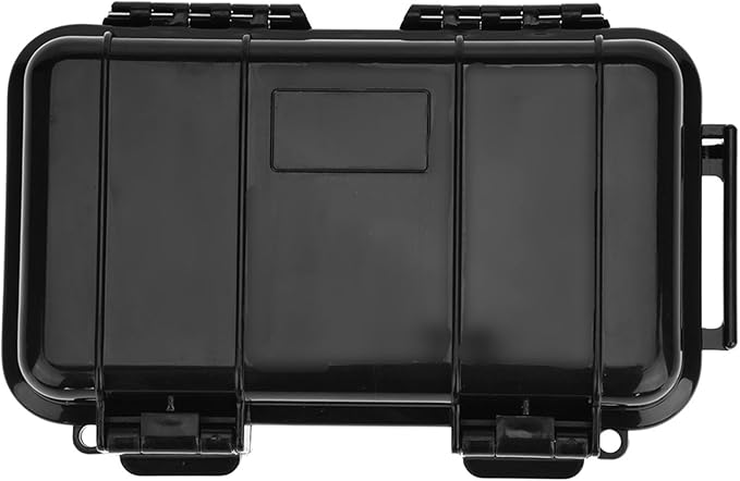 Outdoor Shockproof Waterproof Containers Storage Box, Small Hard Outdoor Camera Carrying Case, ABS Portable Travel Shockproof Pressure-Proof Sealed Box with Shock-Absorbing Pad Inside