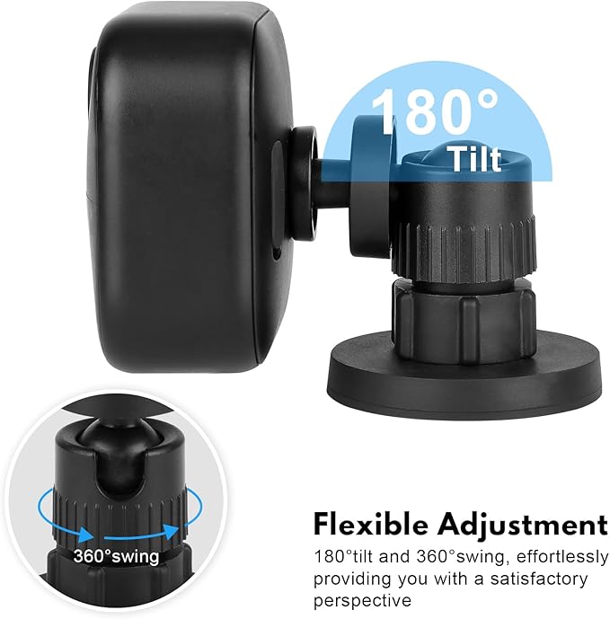 iTODOS 2 Pack Magnetic Wall Mount Bracket Compatible with Blink Outdoor 4 (4th Gen),Blink Outdoor (3rd Gen) XT3,Blink XT/XT2,Blink Mini,Securely Attached to Steel or Any Flat Surfaces Without Tools