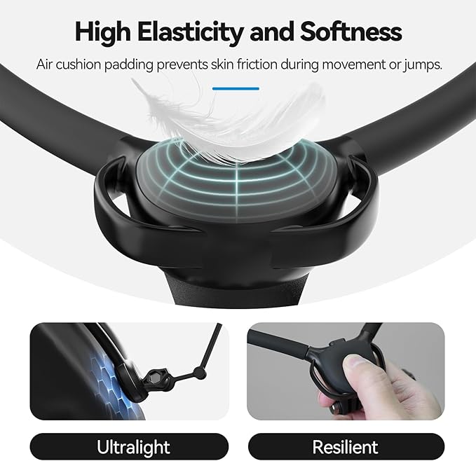 TELESIN Neck Mount Se 2.0 Combo Set, Magnetic Phone Holder for iPhone Android, Chest Strap Hand Free POV Video Phone Stand for iPhone 17 16 15 14 13 12 Samsung Android Action Cameras