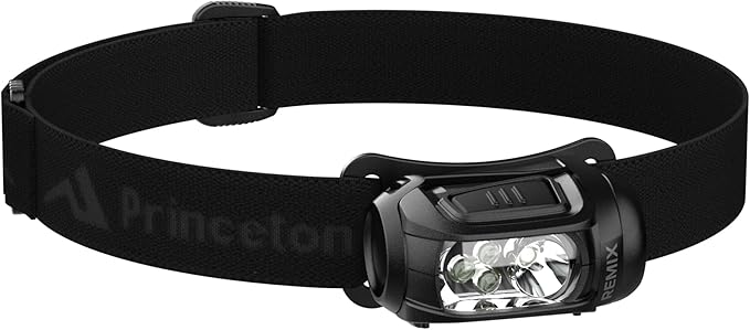 Princeton Tec Remix LED Headlamp (300 Lumens, Black w/Red LEDs), One Size (RMX300-RD-BK)