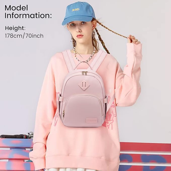 LOVEVOOK Mini Backpack for Women Light Weight Small Waterproof Backpack Purses Daily Backpack… | Light Weight