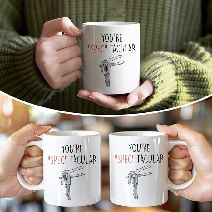 RZHV You're Spectacular Coffee Mug, Funny OBGYN Gynecologist Midwife Mug, Thank You Gifts for Labor Nurses, OBGYN Gynecologist Midwives, Graduation Gifts for Nurse Medical Students Labor Nurses