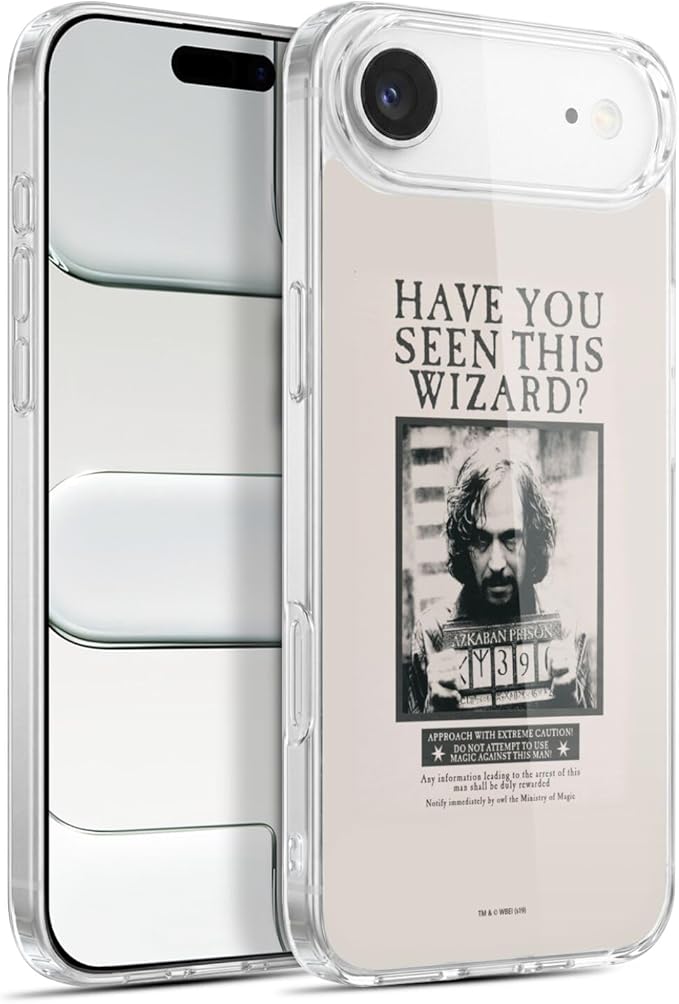 Head Case Designs Officially Licensed Harry Potter Sirius Black Poster Prisoner of Azkaban II Gel Case [Military Grade Protection] Compatible with Apple iPhone 17 Air and Compatible with MagSafe