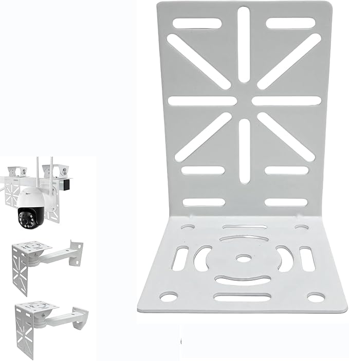 L-Shape Dome Camera Bracket, Wall Ceiling Mount for Security Dome Cameras, Wall Mount,(L-Bracket)